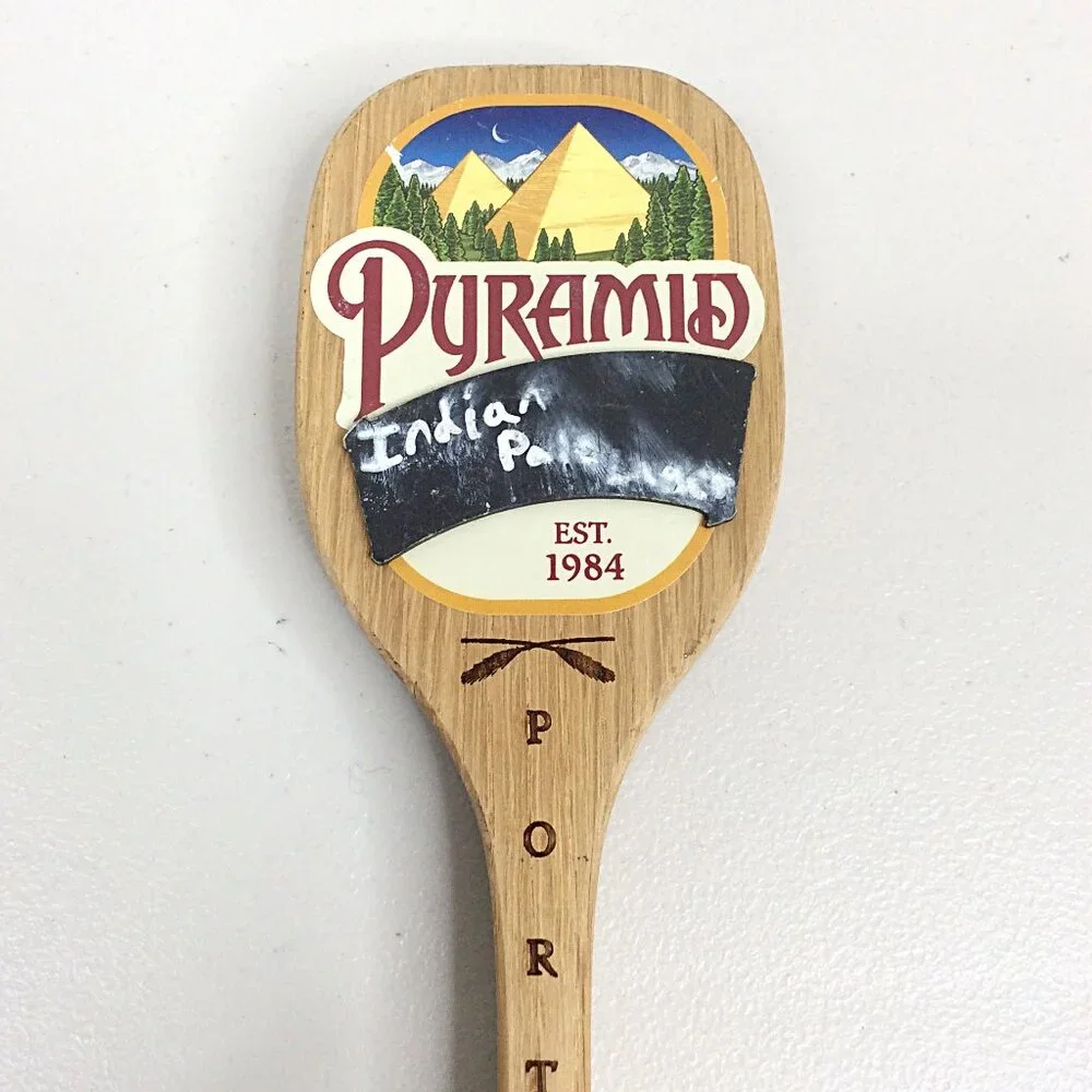 Pyramid Brewing Beer Tap Handle Apricot‎ Ale Indian Pale Lager Portland Oregon